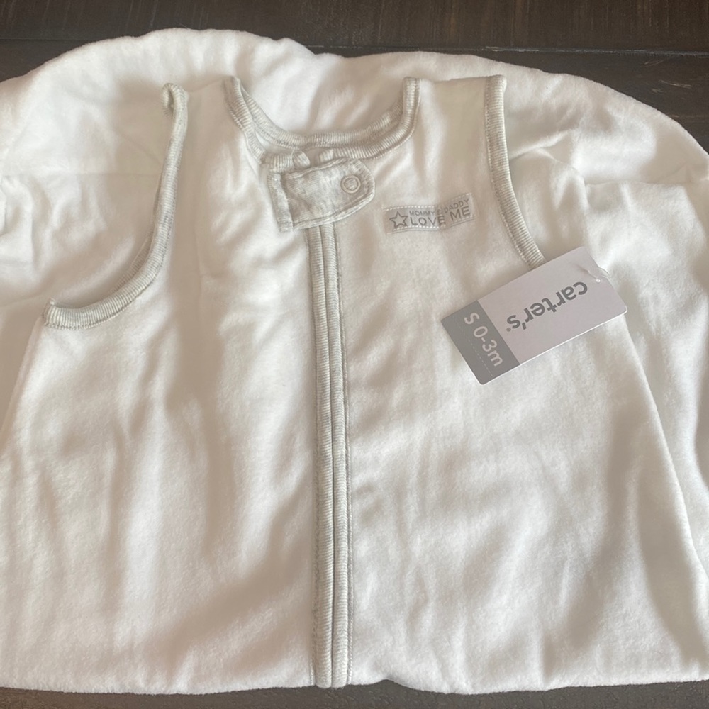 0-3 m baby soft fleece sleep sack